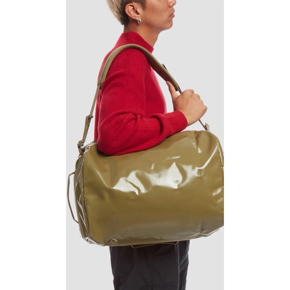 BABOON TO THE MOONGo small woven duffle bag in Crocodile/ excellent